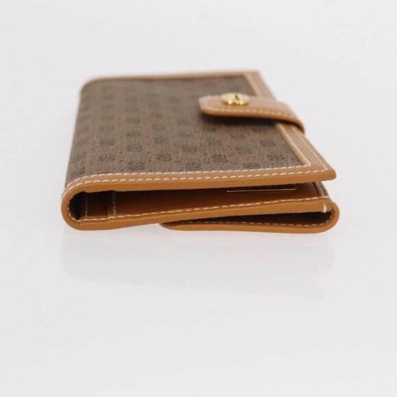 GUCCI Micro GG Supreme Long Wallet PVC Beige Gold - Picture 3 of 16